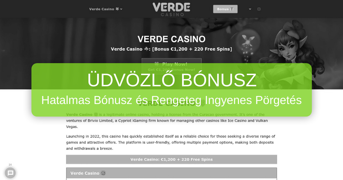 Casino Verde Magyarországon